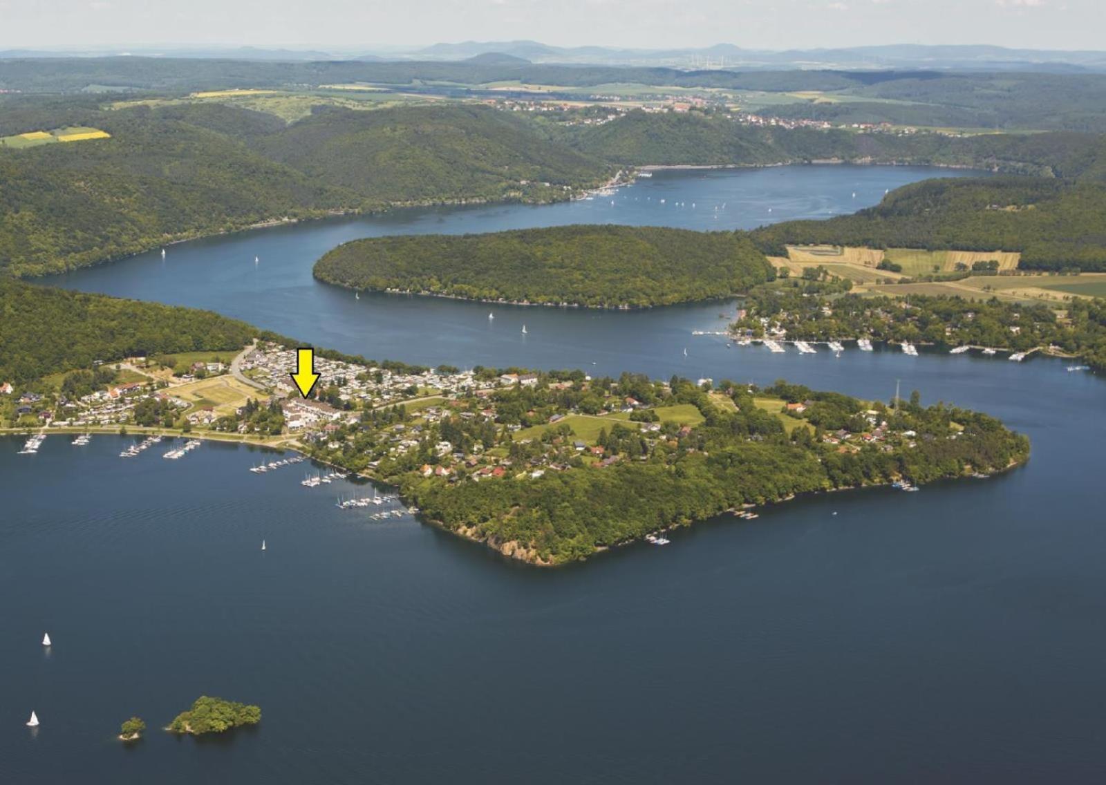 Kleine Seepause Am Edersee Scheid  Buitenkant foto